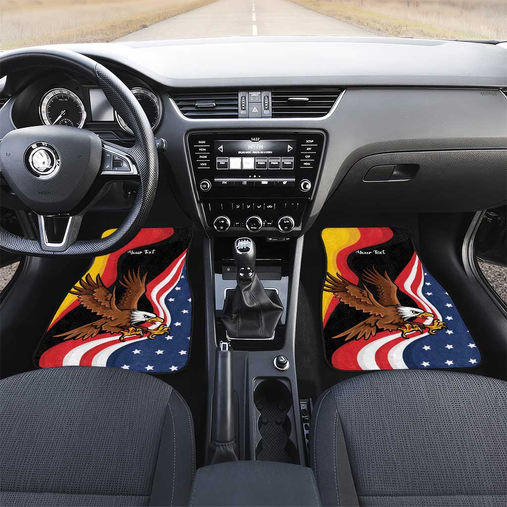 Proud to be German-American Car Mats Eagle Heritage Month - Wonder Print Shop