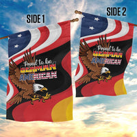 Proud to be German-American Garden Flag Eagle Heritage Month - Wonder Print Shop