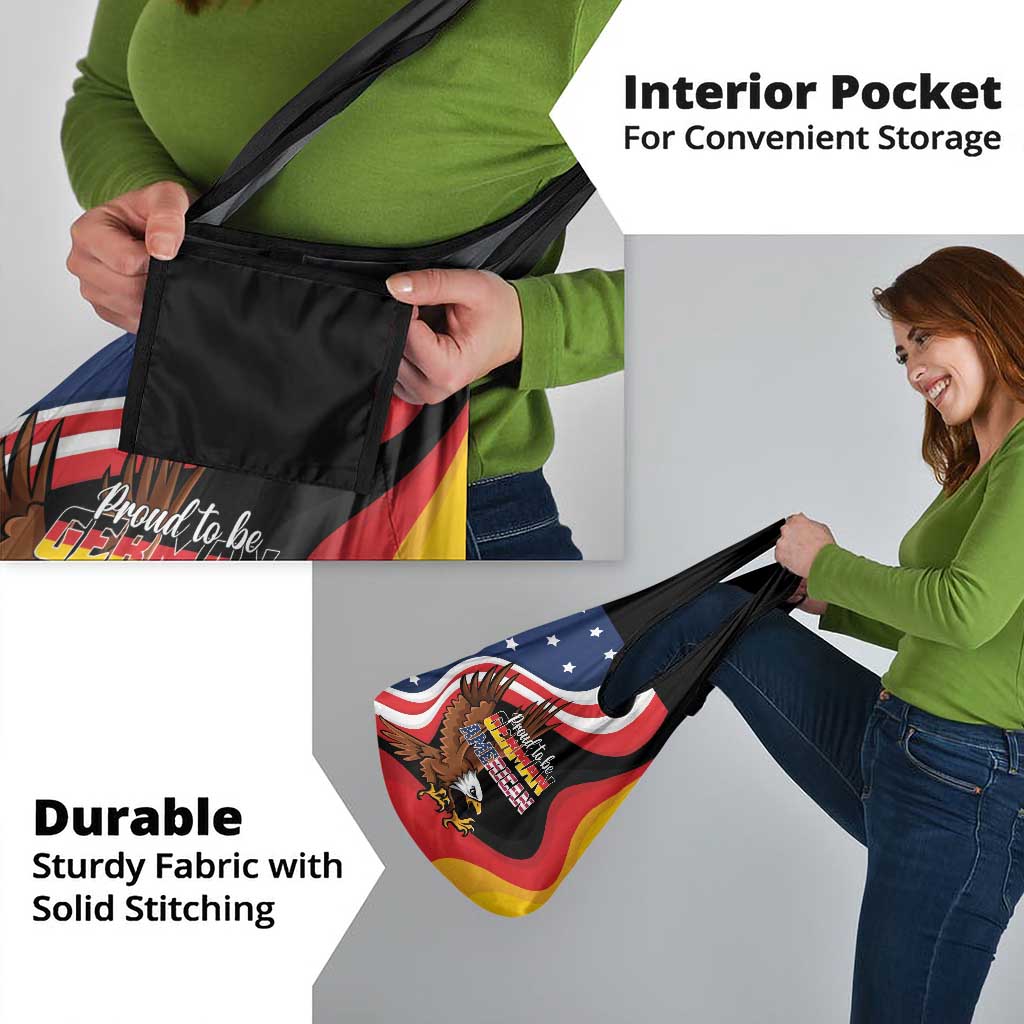 Proud to be German-American Grocery Bag Eagle Heritage Month