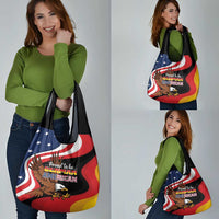 Proud to be German-American Grocery Bag Eagle Heritage Month