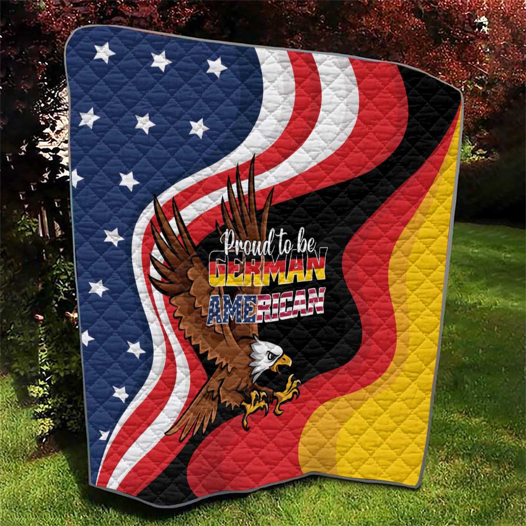 Proud to be German-American Quilt Eagle Heritage Month - Wonder Print Shop