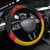 Proud to be German-American Steering Wheel Cover Eagle Heritage Month - Wonder Print Shop