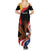 Personalized Proud to be German-American Summer Maxi Dress Eagle Heritage Month - Wonder Print Shop