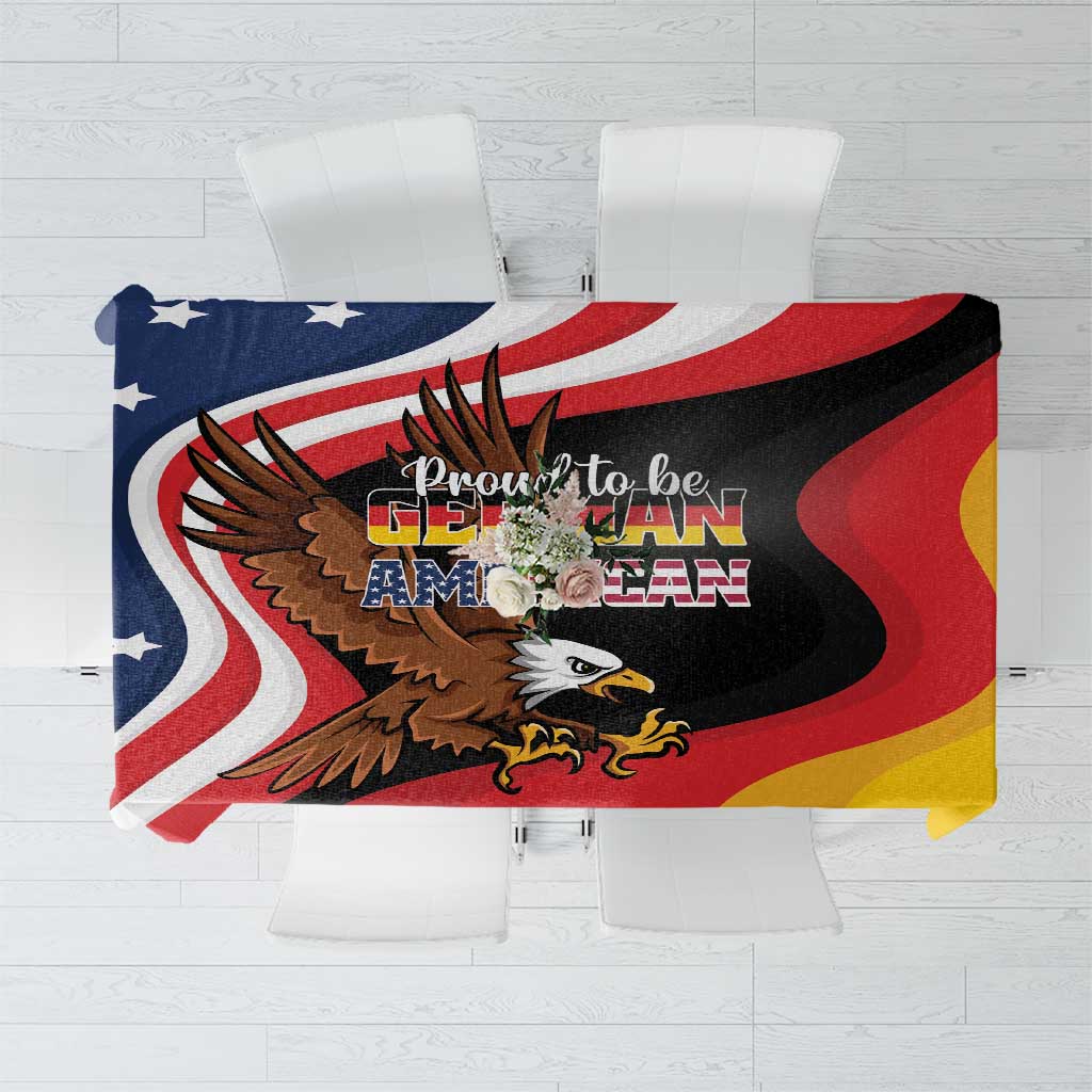 Proud to be German-American Tablecloth Eagle Heritage Month - Wonder Print Shop