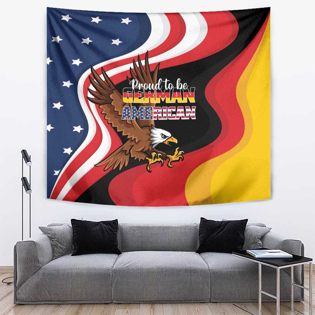 Proud to be German-American Tapestry Eagle Heritage Month - Wonder Print Shop