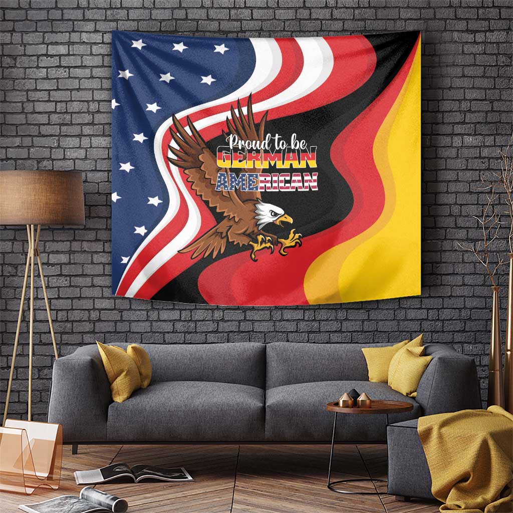 Proud to be German-American Tapestry Eagle Heritage Month - Wonder Print Shop