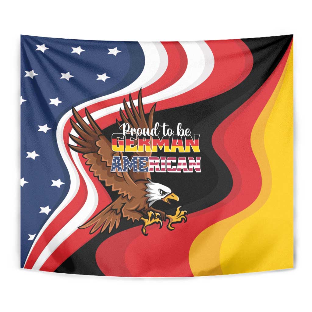 Proud to be German-American Tapestry Eagle Heritage Month - Wonder Print Shop