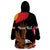 Personalized Proud to be German-American Wearable Blanket Hoodie Eagle Heritage Month - Wonder Print Shop
