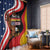 Proud to be German-American Window Curtain Eagle Heritage Month - Wonder Print Shop