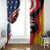 Proud to be German-American Window Curtain Eagle Heritage Month - Wonder Print Shop