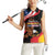 Personalized Proud to be German-American Women Sleeveless Polo Shirt Eagle Heritage Month - Wonder Print Shop