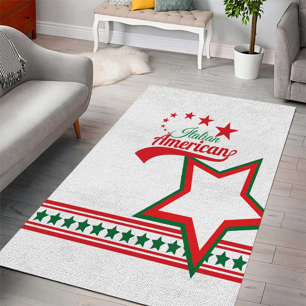 Italian-American Heritage Month Area Rug Starlight Simple Style - Wonder Print Shop