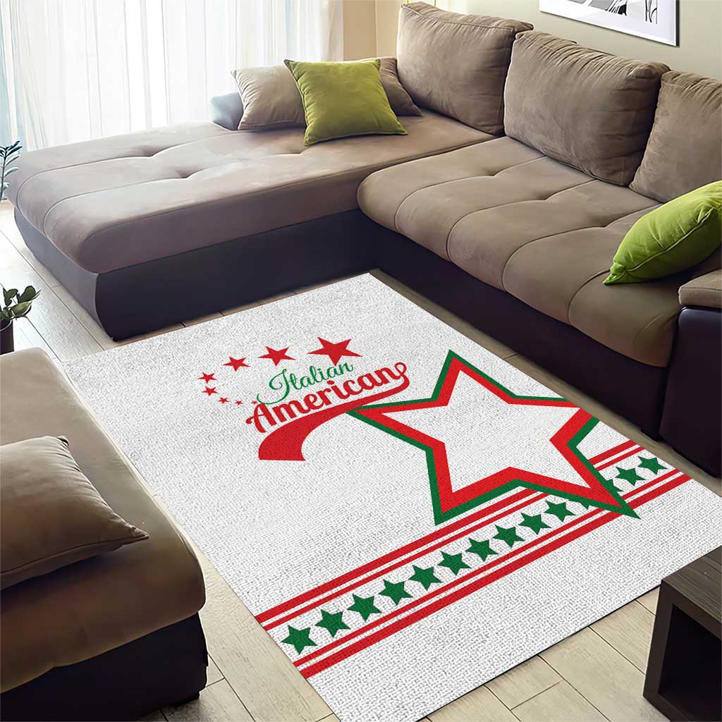 Italian-American Heritage Month Area Rug Starlight Simple Style - Wonder Print Shop
