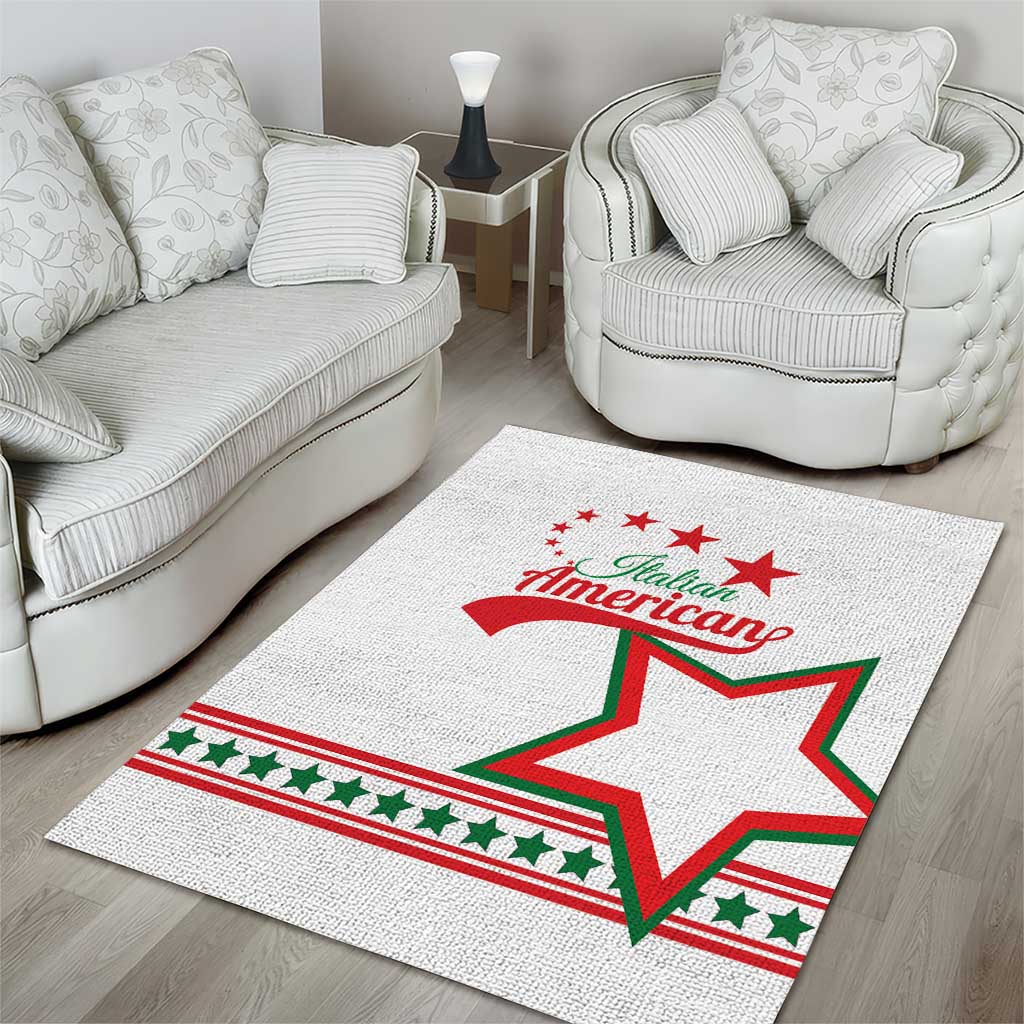 Italian-American Heritage Month Area Rug Starlight Simple Style - Wonder Print Shop