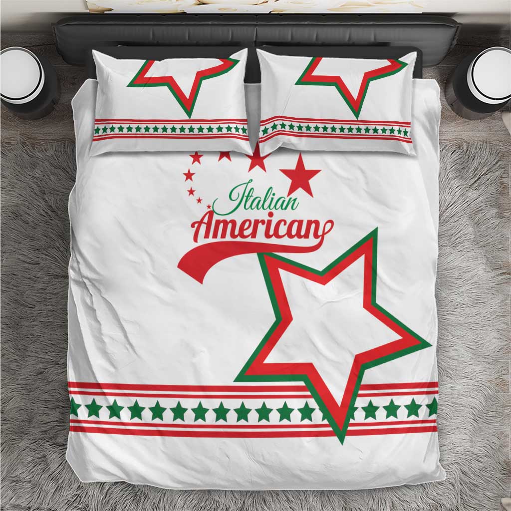 Italian-American Heritage Month Bedding Set Starlight Simple Style - Wonder Print Shop