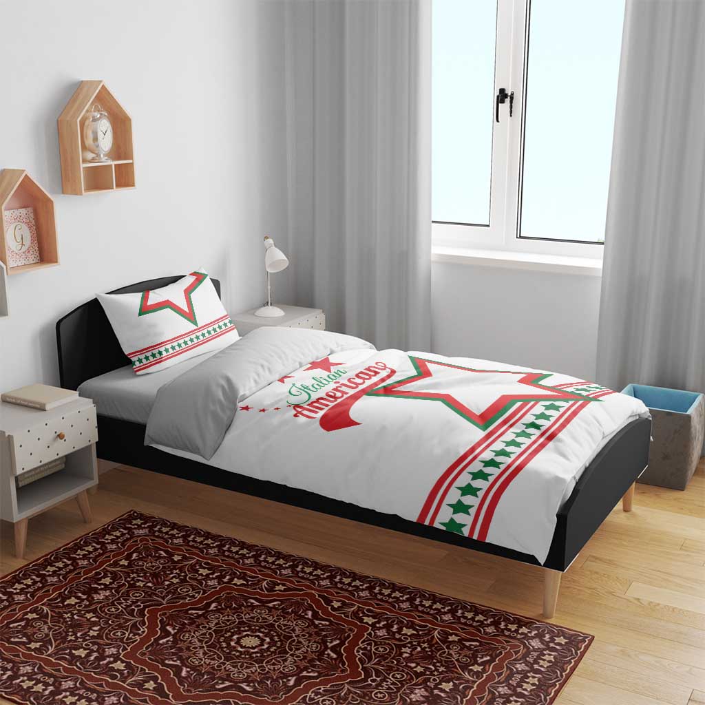 Italian-American Heritage Month Bedding Set Starlight Simple Style - Wonder Print Shop