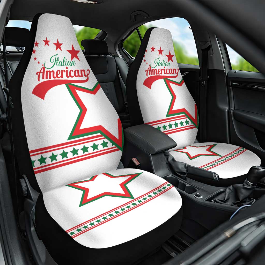 Italian-American Heritage Month Car Seat Cover Starlight Simple Style - Wonder Print Shop