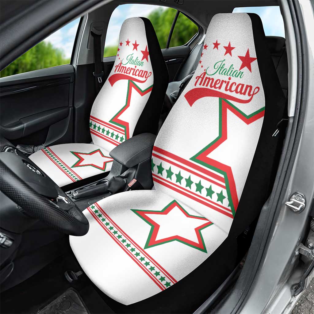 Italian-American Heritage Month Car Seat Cover Starlight Simple Style - Wonder Print Shop