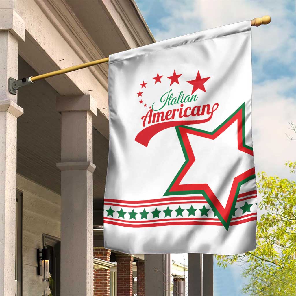 Italian-American Heritage Month Garden Flag Starlight Simple Style - Wonder Print Shop