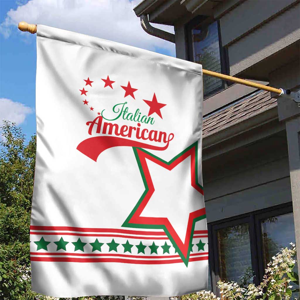 Italian-American Heritage Month Garden Flag Starlight Simple Style - Wonder Print Shop