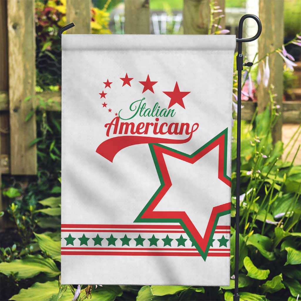 Italian-American Heritage Month Garden Flag Starlight Simple Style - Wonder Print Shop