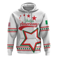 Personalized Italian-American Heritage Month Hoodie Starlight Simple Style - Wonder Print Shop
