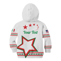 Personalized Italian-American Heritage Month Kid Hoodie Starlight Simple Style - Wonder Print Shop