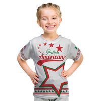 Personalized Italian-American Heritage Month Kid T Shirt Starlight Simple Style - Wonder Print Shop