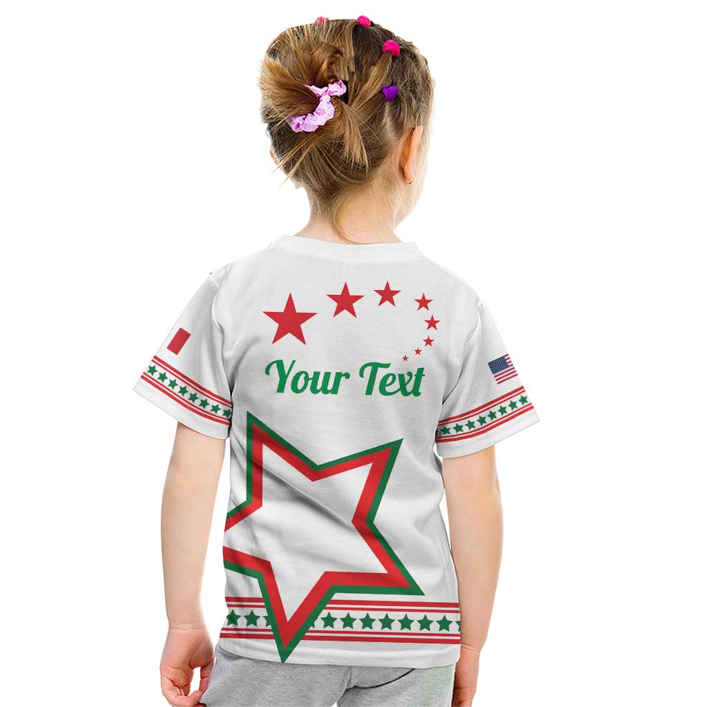 Personalized Italian-American Heritage Month Kid T Shirt Starlight Simple Style - Wonder Print Shop