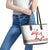Italian-American Heritage Month Leather Tote Bag Starlight Simple Style - Wonder Print Shop