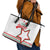 Italian-American Heritage Month Leather Tote Bag Starlight Simple Style - Wonder Print Shop