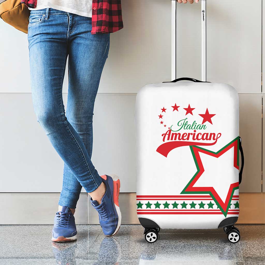Italian-American Heritage Month Luggage Cover Starlight Simple Style - Wonder Print Shop