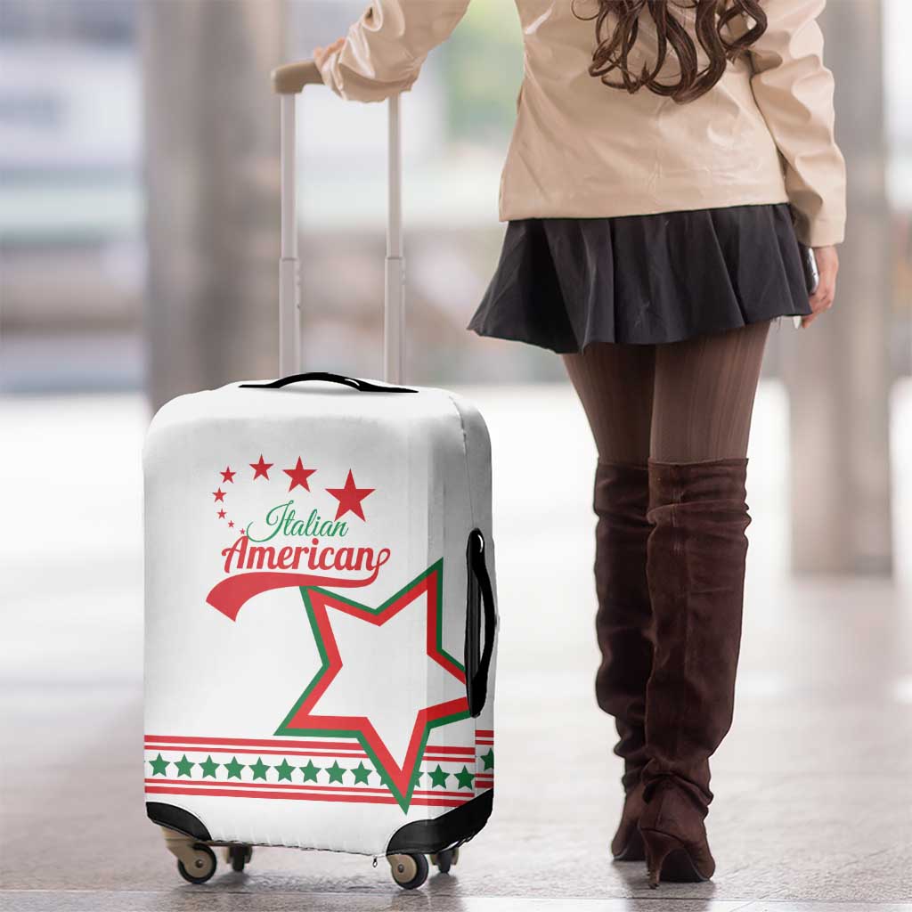Italian-American Heritage Month Luggage Cover Starlight Simple Style - Wonder Print Shop