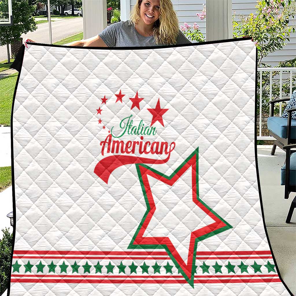 Italian-American Heritage Month Quilt Starlight Simple Style - Wonder Print Shop