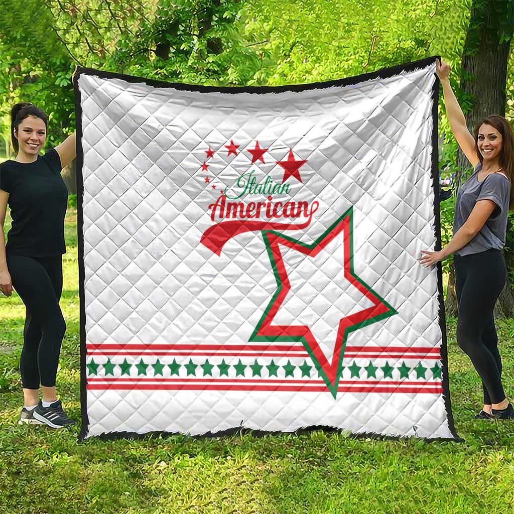 Italian-American Heritage Month Quilt Starlight Simple Style - Wonder Print Shop