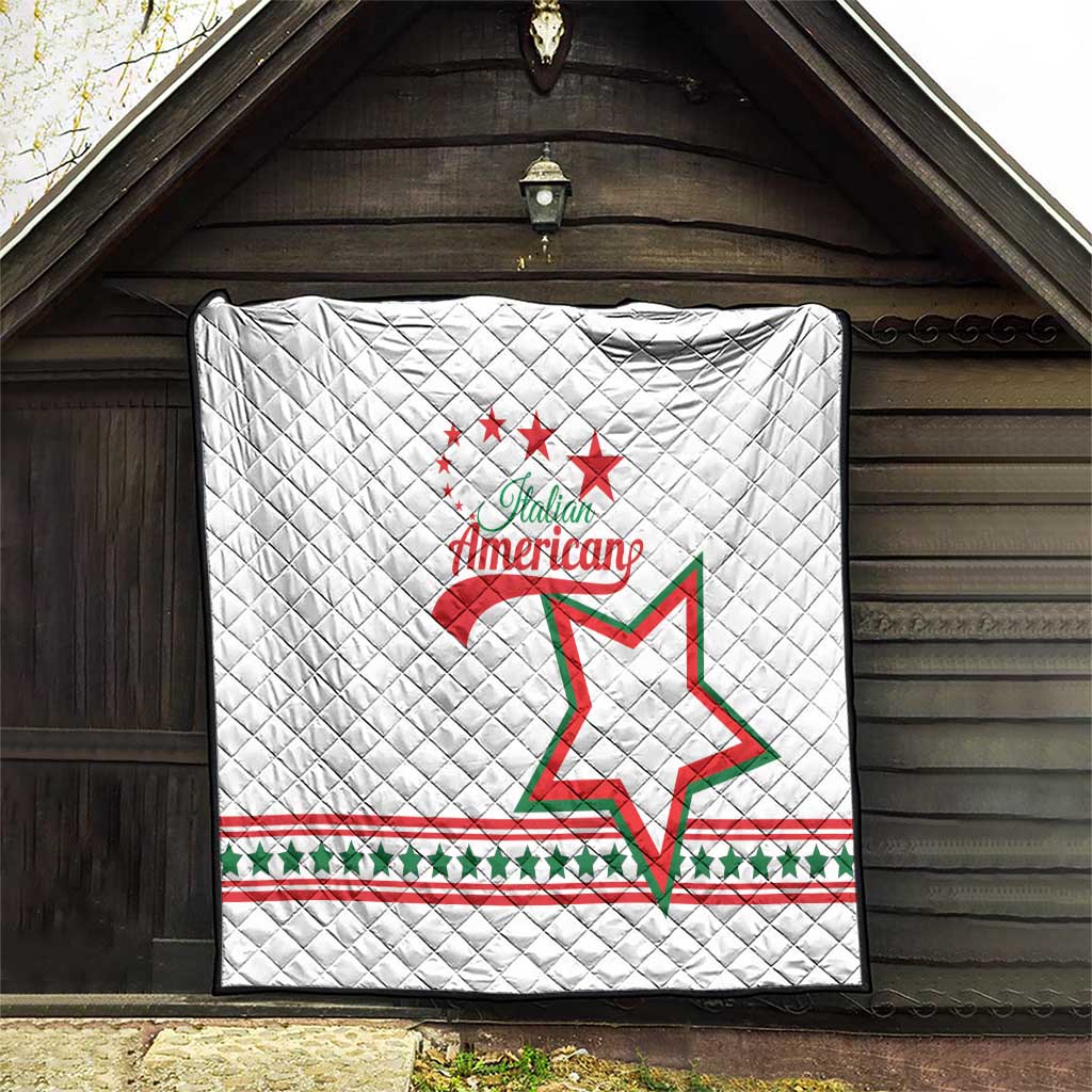 Italian-American Heritage Month Quilt Starlight Simple Style - Wonder Print Shop