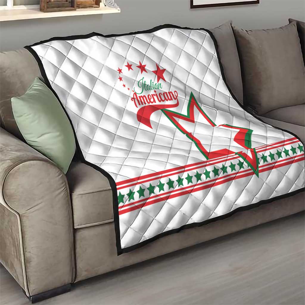 Italian-American Heritage Month Quilt Starlight Simple Style - Wonder Print Shop