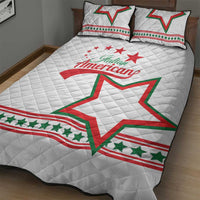 Italian-American Heritage Month Quilt Bed Set Starlight Simple Style - Wonder Print Shop