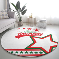 ​Italian-American Heritage Month Round Carpet Starlight Simple Style