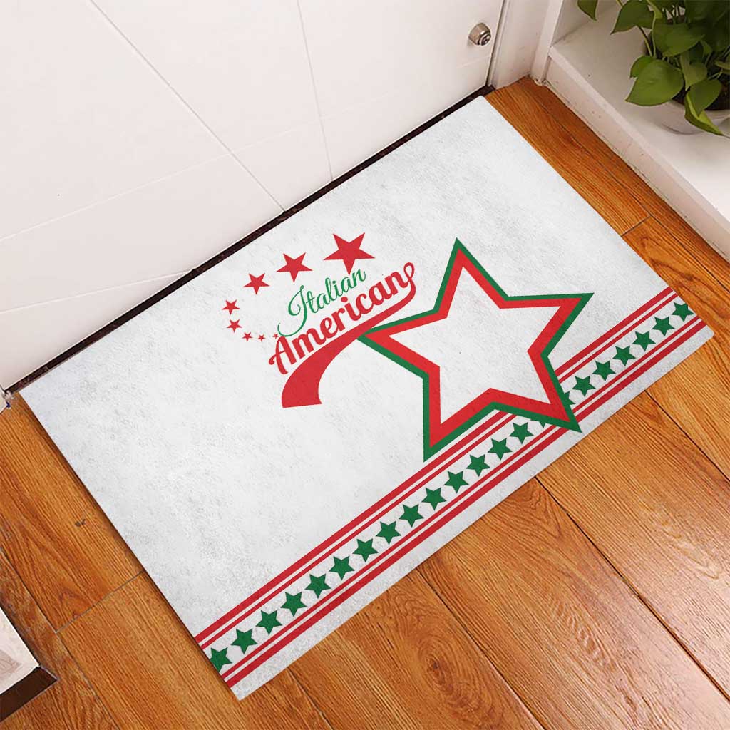 Italian-American Heritage Month Rubber Doormat Starlight Simple Style - Wonder Print Shop