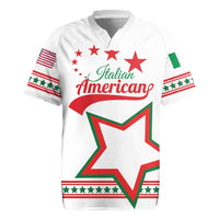 Personalized Italian-American Heritage Month Rugby Jersey Starlight Simple Style - Wonder Print Shop