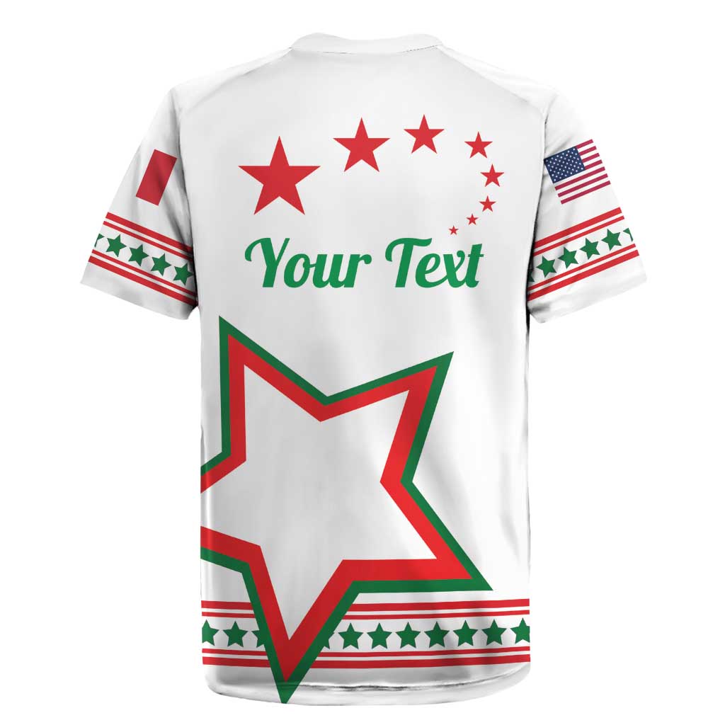 Personalized Italian-American Heritage Month Rugby Jersey Starlight Simple Style - Wonder Print Shop