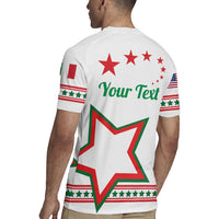 Personalized Italian-American Heritage Month Rugby Jersey Starlight Simple Style - Wonder Print Shop