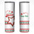 Personalized Italian - American Heritage Month Skinny Tumbler Starlight Simple Style - Wonder Print Shop