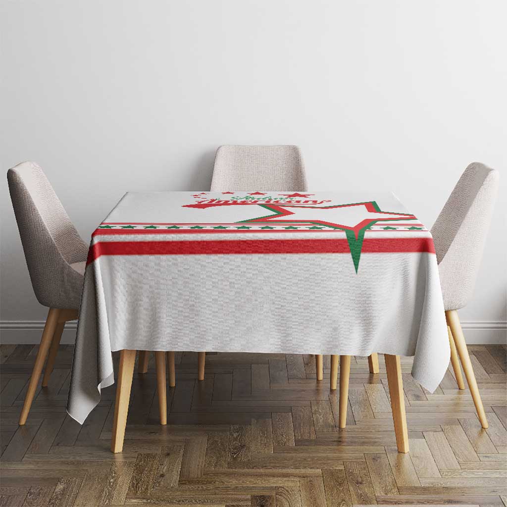 Italian-American Heritage Month Tablecloth Starlight Simple Style - Wonder Print Shop