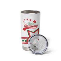 Personalized Italian - American Heritage Month Tumbler Cup Starlight Simple Style - Wonder Print Shop