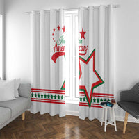 Italian-American Heritage Month Window Curtain Starlight Simple Style - Wonder Print Shop