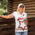 Personalized Italian-American Heritage Month Women Polo Shirt Starlight Simple Style - Wonder Print Shop