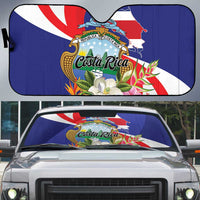 Costa Rica Pura Vida Tropical Auto Sun Shade - Wonder Print Shop