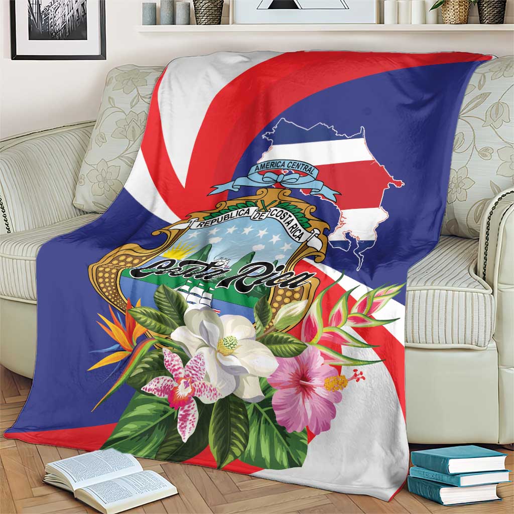 Costa Rica Pura Vida Tropical Blanket - Wonder Print Shop
